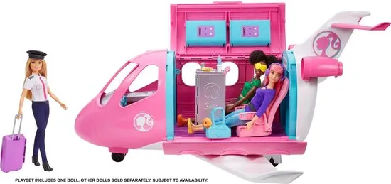 linnen Fictief formeel Barbie Estate Droomvliegtuig & Piloot Prijzen Vergelijken | Pop met Roze  Vliegtuig En Accessoires