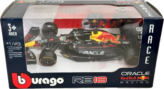 Oogverblindend paniek Zo snel als een flits Bburago Red Bull F1 RB18 #1 Max Verstappen: Prijzen vergelijken!