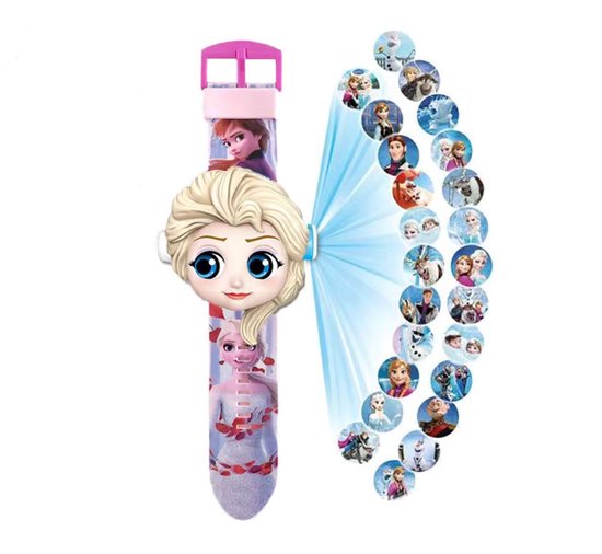 Sprong ontsmettingsmiddel Vervelend Frozen Elsa Horloge: Prijzen Vergelijken | Disney Speelgoed"