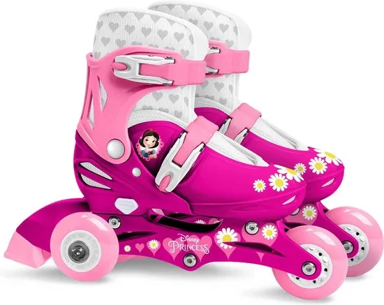 Begunstigde kralen Bezet Prijzen vergelijken voor Disney Princess Inline Skates - Maat 27-30 in roze  hardboot