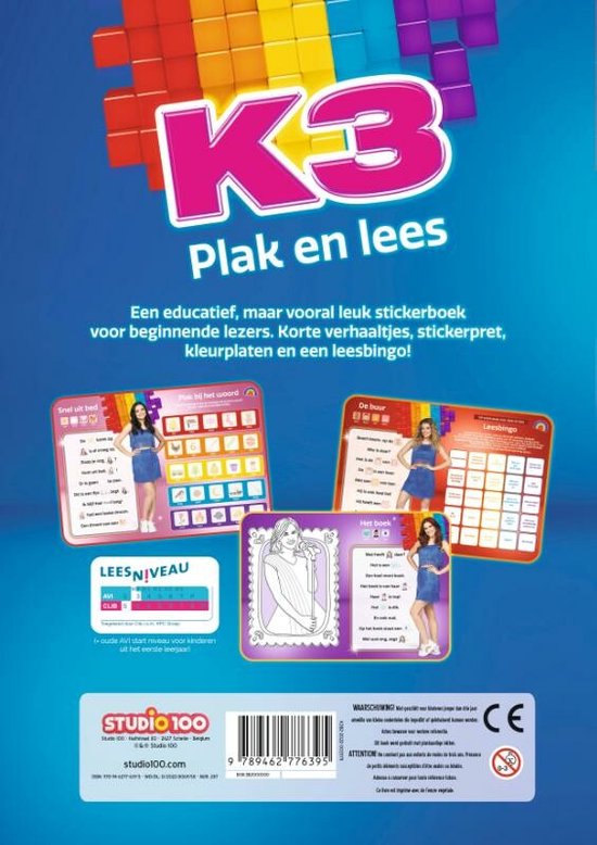 Faeröer Renovatie geest K3 Stickerboek | Prijzen Vergelijken & Leer Lezen!
