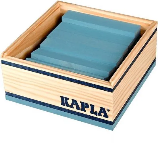 Vaag erts Voorlopige KAPLA Kleur - Prijzen Vergelijken | 40 Plankjes - Lichtblauw