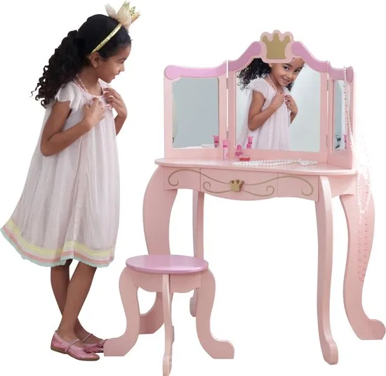 Mentaliteit Voorwoord sympathie Prijzen vergelijken: KidKraft Prinsessen Kaptafel en Krukje