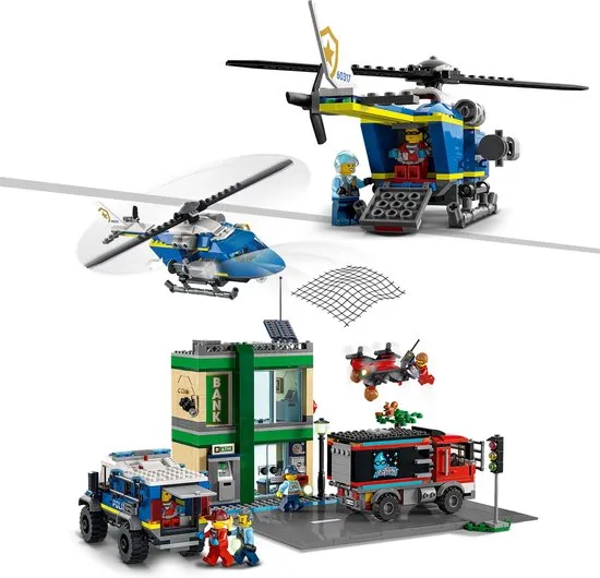 uitlijning Van storm poll Vergelijk Prijzen: LEGO City Politieachtervolging bij de Bank - 60317