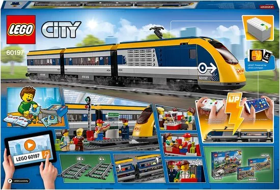 stapel Bekend Het spijt me LEGO City Trein Passagierstrein 60197 | Prijzen Vergelijken