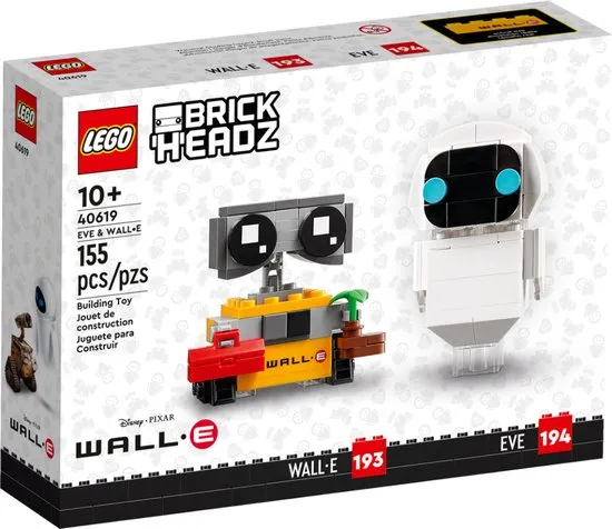Prijzen LEGO Disney Brickheadz EVE & WALL•E