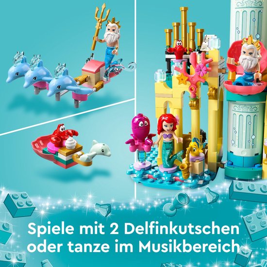 Correlaat Wiens Vul in LEGO Disney Ariëls Onderwaterpaleis - Prijzen Vergelijken | 43207