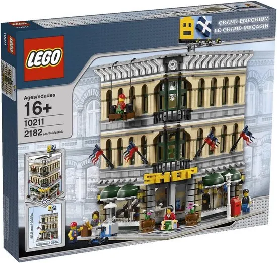 Verkeersopstopping Kliniek spiritueel Vergelijk Prijzen voor LEGO Groot Warenhuis 10211"