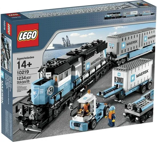 niet verwant Leger echtgenoot LEGO Maersk Trein 10219 | Prijzen Vergelijken