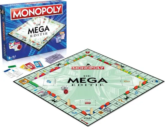 Mart geschiedenis Internationale Mega Monopoly Nederlandse Versie | Prijzen Vergelijken