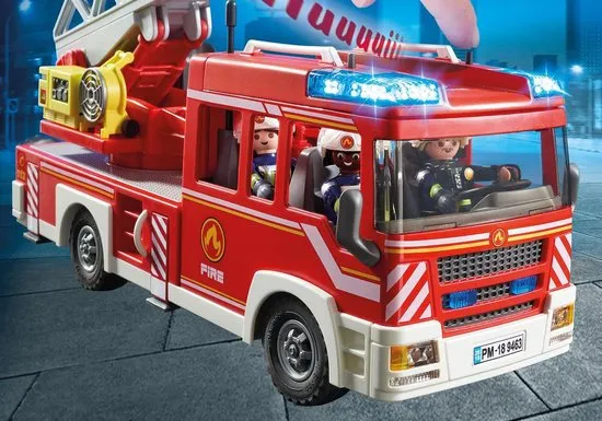 Zeug Zeug Netjes PLAYMOBIL City Action Brandweer ladderwagen - Prijzen Vergelijken | 9463