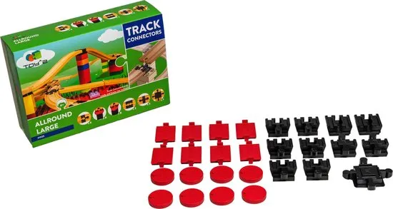 Gevestigde theorie Tochi boom bellen Toy2 Track Connectors - Vergelijk Prijzen & Verbind LEGO DUPLO© Blokken