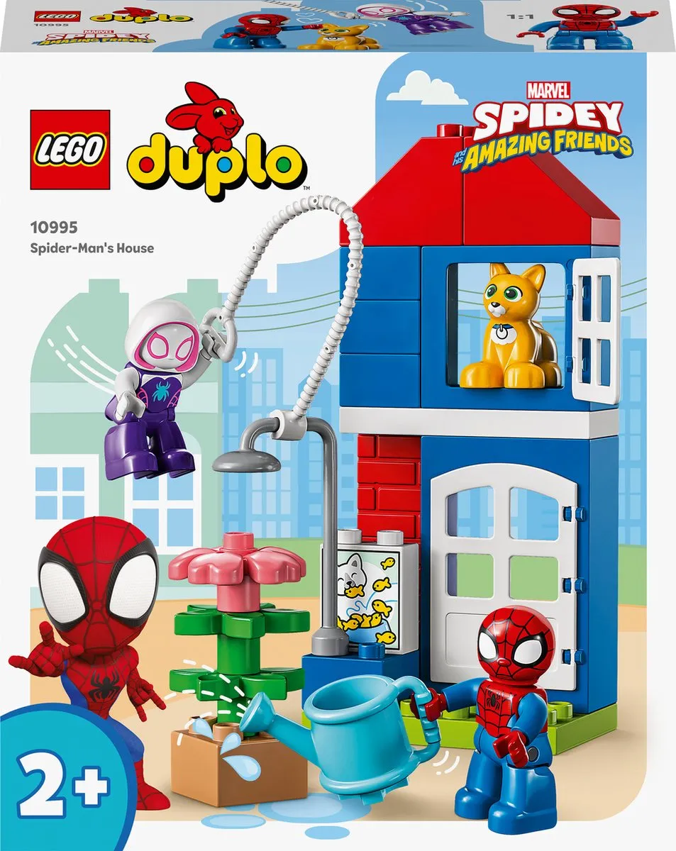 LEGO DUPLO Marvel Spider-Mans huisje Bouwset - 10995 speelgoed