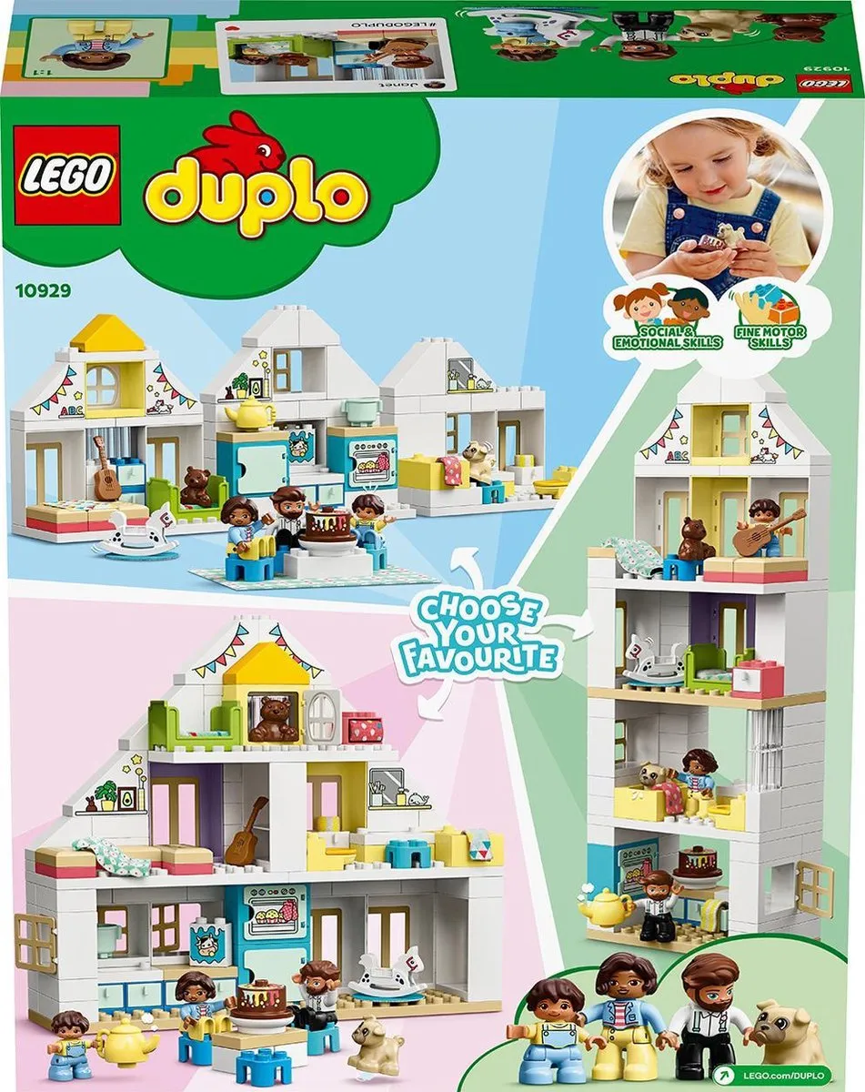 LEGO DUPLO Modulair Speelhuis - 10929 speelgoed