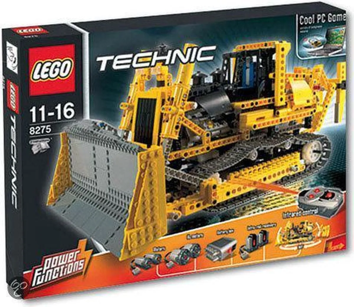 LEGO Technic Gemotoriseerde Bulldozer - 8275 speelgoed