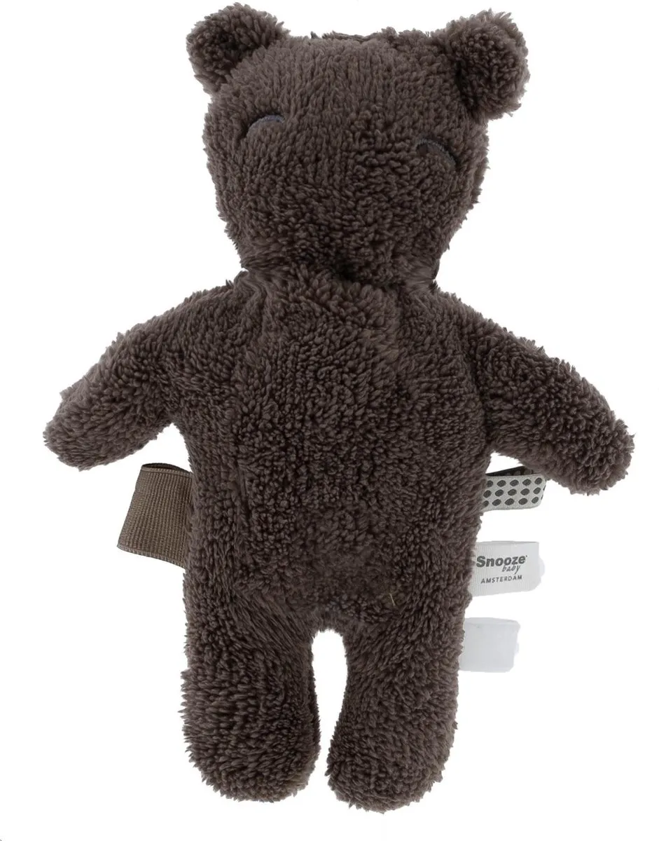 Snoozebaby knuffelbeertje Billy Bear - 100% gerecycled materiaal - Bear Brown bruin speelgoed